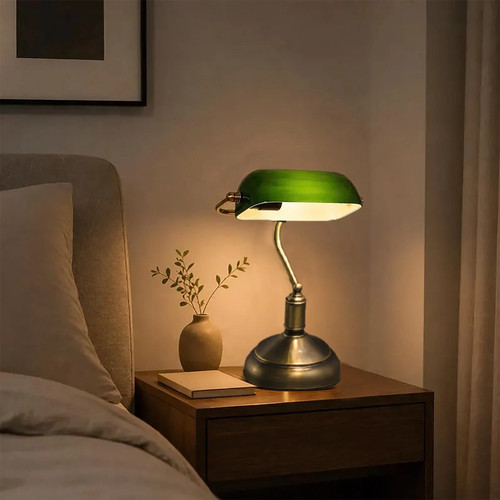 Lampada tavolo banker - lampada,