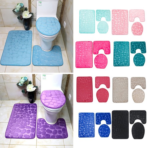 Set pezzi tappetino bagno - pezzi,