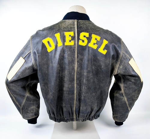 Giacca pelle diesel - di,