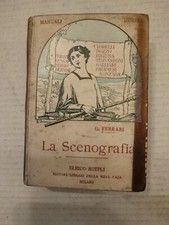 (Hoepli) La Scenografia. Cenni