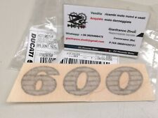 43710671B Originale Ducati SS 600 adesivo decalcomania supersport carena emblema