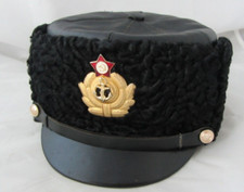 ORIGINALE BERRETTO SOVIETICO DI UFFICIALE DI MARINA DI ASTRAHAN  MISURA 60