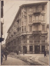 1920c MILANO Palazzo Banca Commerciale Italiana Bar Caffè Mighela Fotografia