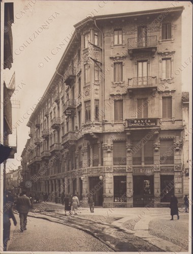 1920c milano palazzo banca - milano,