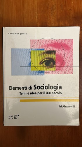 Elementi sociologia temi - -,