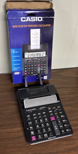 Casio mini calcolatrice stampa