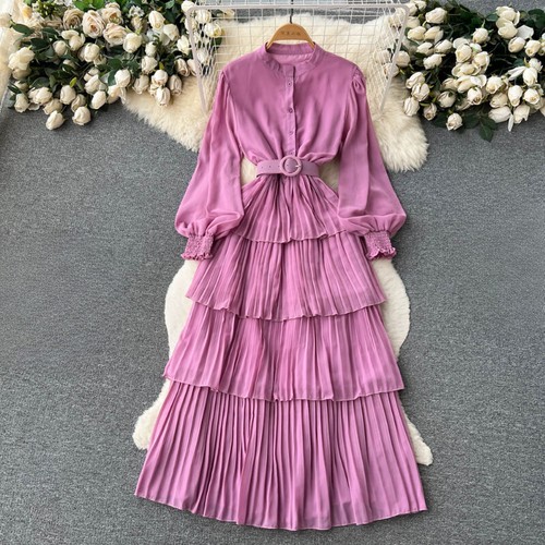 Donna chiffon vestito - donna,