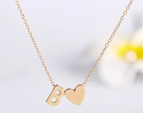 Collana donna con iniziale - collana,