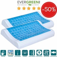 2X Cuscini Memory Foam con