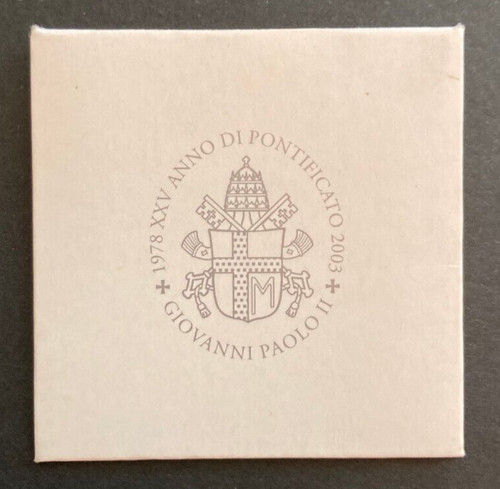 2003 vaticano francobollo - 2003, in