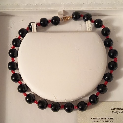 Collana donna con perle tonde