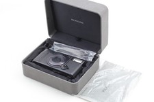 [OTTIME CONDIZIONI in custodia] Fuji Fujifilm KLASSE W fotocamera pellicola 35 mm nera dal GIAPPONE