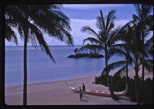 1966 tropical beach - beach, a