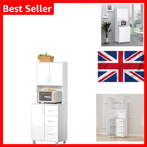 Credenza cucina moderna - , bianca