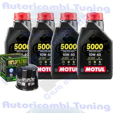 Kit tagliando olio motul 5000 - kit,