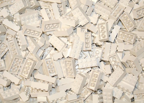 180 pieces 2x4 - pieces, white