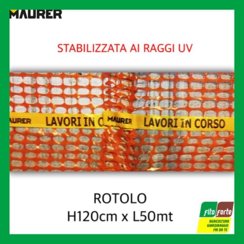 Rete cantieri arancione - rete,