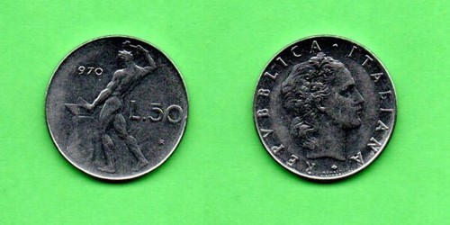 Italia lire 50 - italia,