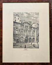 QUADRO VINTAGE MILANO Stampa