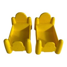 Set 2 letti gialli 3” casa