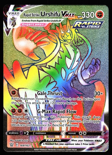 Rapid strike urshifu vmax - rapid,