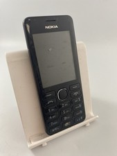 Nokia 206 nero O2 Network 384 KB 1,8" torcia resistente telefono cellulare guasto #C07