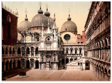Italia, Venezia, Cortile nel