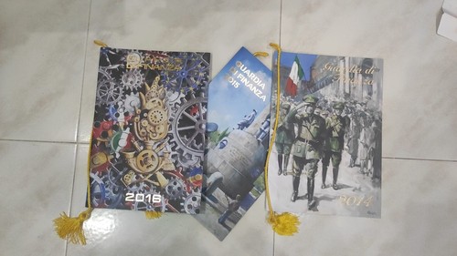 Lotto calendari della - della, guardia
