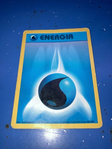 Pokemon carta energia acqua - pokemon,