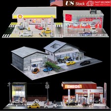 1/64 Diorama Diecast Garage