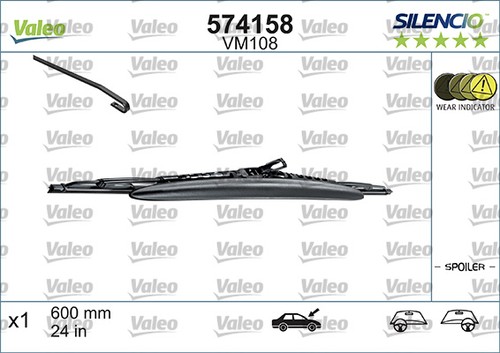 Valeo 574158 spazzola - 1x,