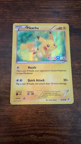 Pikachu 026 083 holo promo - pikachu,