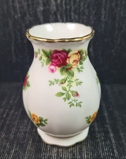 royal albert old country roses mini vaso porcellana h cm 8 x 6 ø