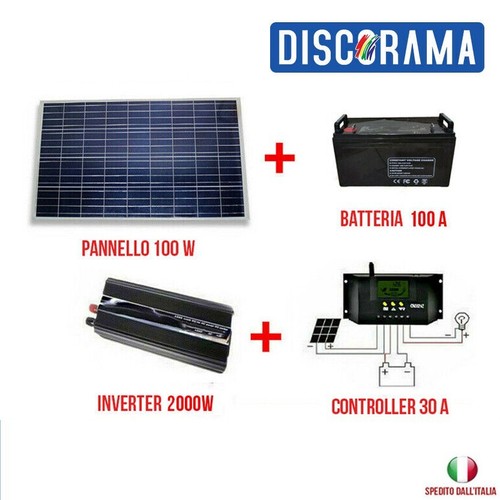 Kit fotovoltaico isola - kit,