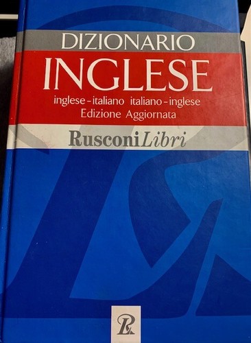 Dizionario inglese rusconi - dizionario,