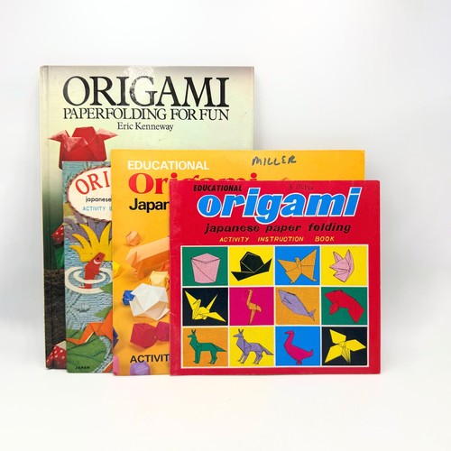 Vintage origami book - vintage, lot