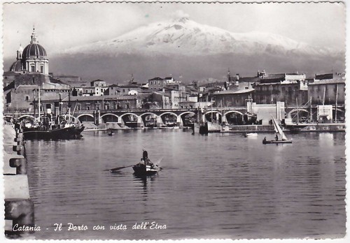Catania porto con vista - porto,