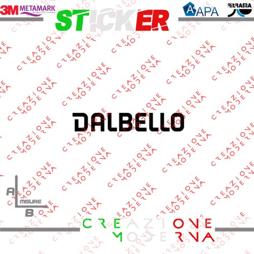 Adesivo sticker dalbello ski - adesivo,