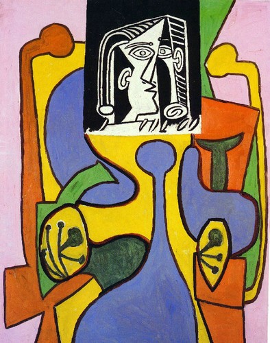 Donna astratta pablo picasso - donna,