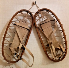 Ciaspole In Legno Vintage -