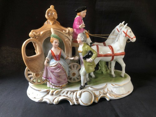 Antico cavallo carrozza - antico, statua