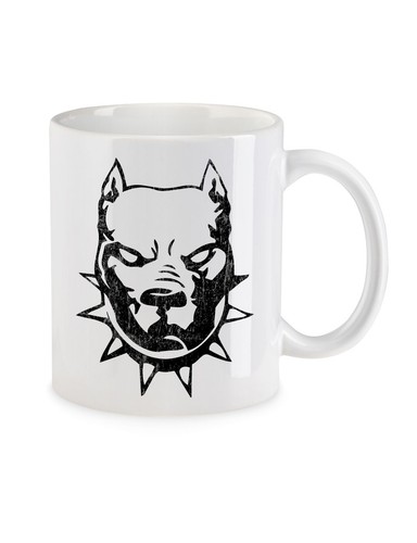 Tazza caffè pitbull - caffè, dog