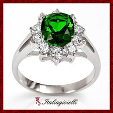 Sfarzoso Anello Smeraldo in