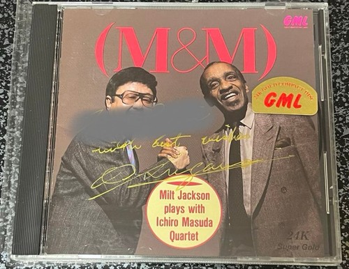 Autografato milt jackson in - cd,