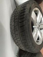 Treno cerchioni con gomme invernali 205/55 R16 91H, per GOLF 7, usato pochi mesi