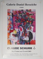 [AFFICHE D'ART] Claude SCHURR