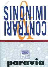 Dizionario Sinonimi & Contrari Compatto Tullio De Mauro Paravia 9788839550361