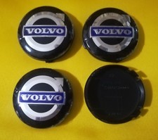 Set 4 Tappi Coprimozzo COMPATIBILI VOLVO C30 S40 V50 C70 S60 Cerchi Lega 64 mm