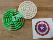 Captain America Cookie Cut -