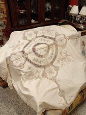 Tovaglia rotonda  vintage in